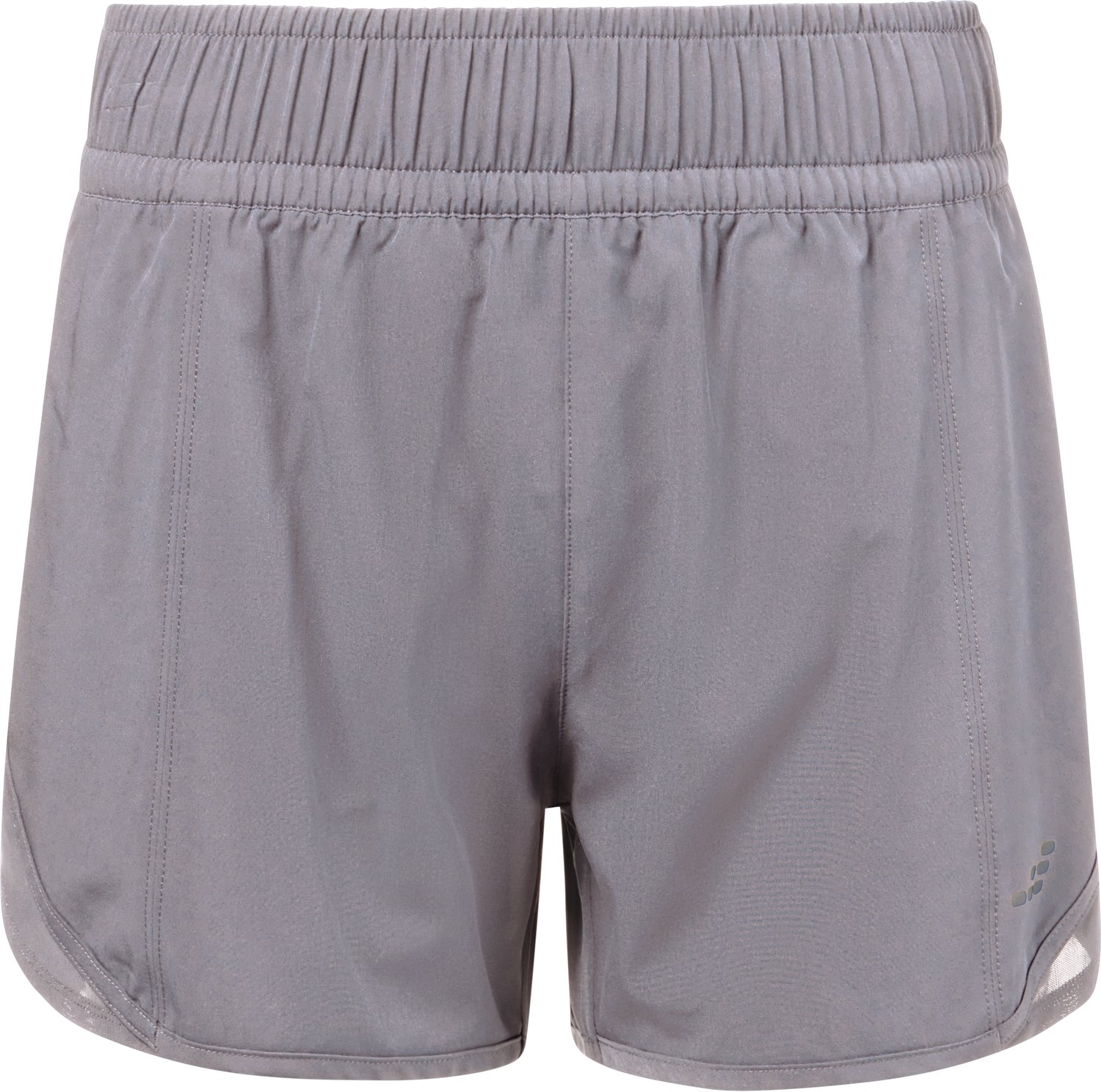 BCG Women's Run Petal Hem Mesh Shorts 3..5 in