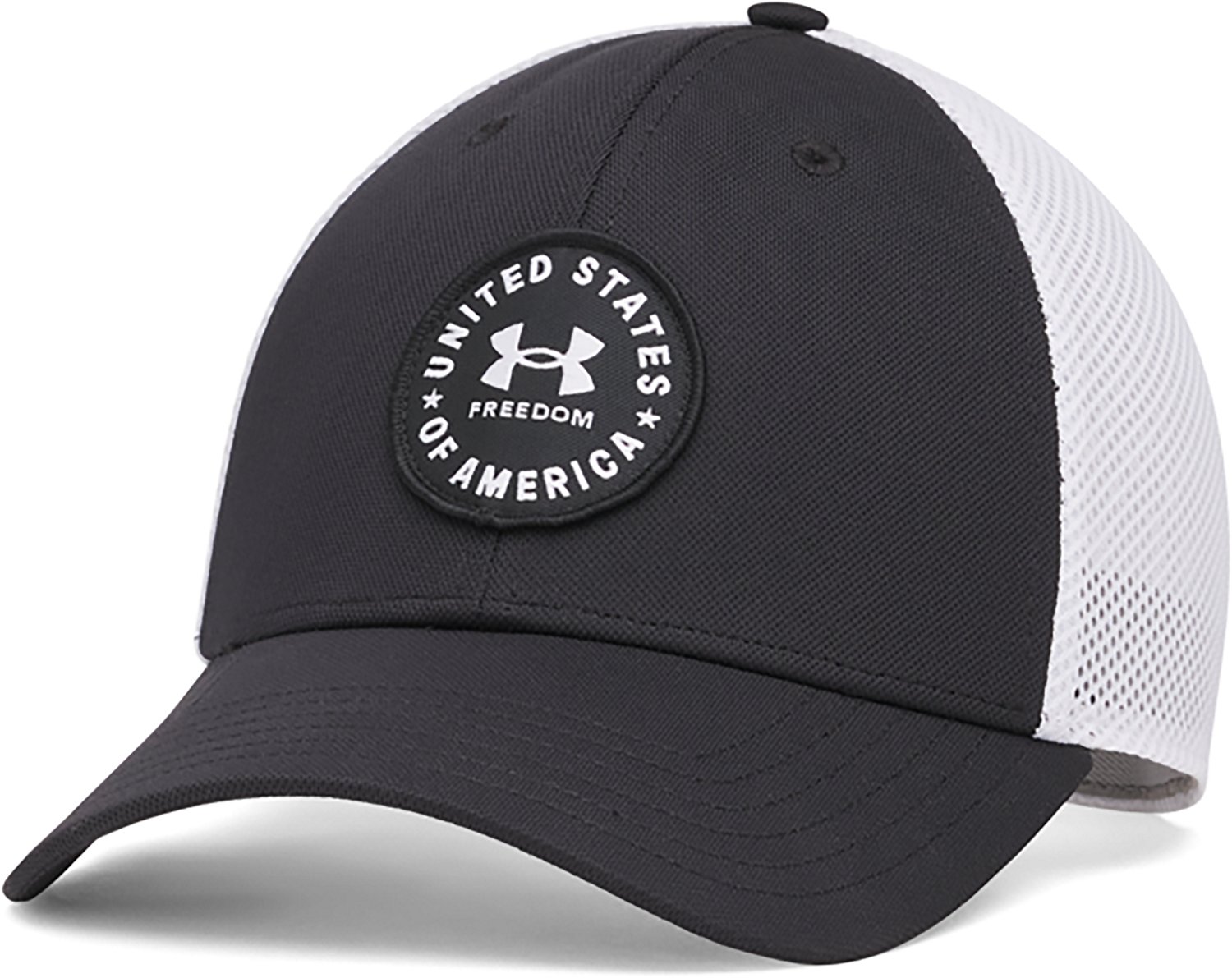 Under Armour Men's Freedom Mid Trucker Cap - view number 2