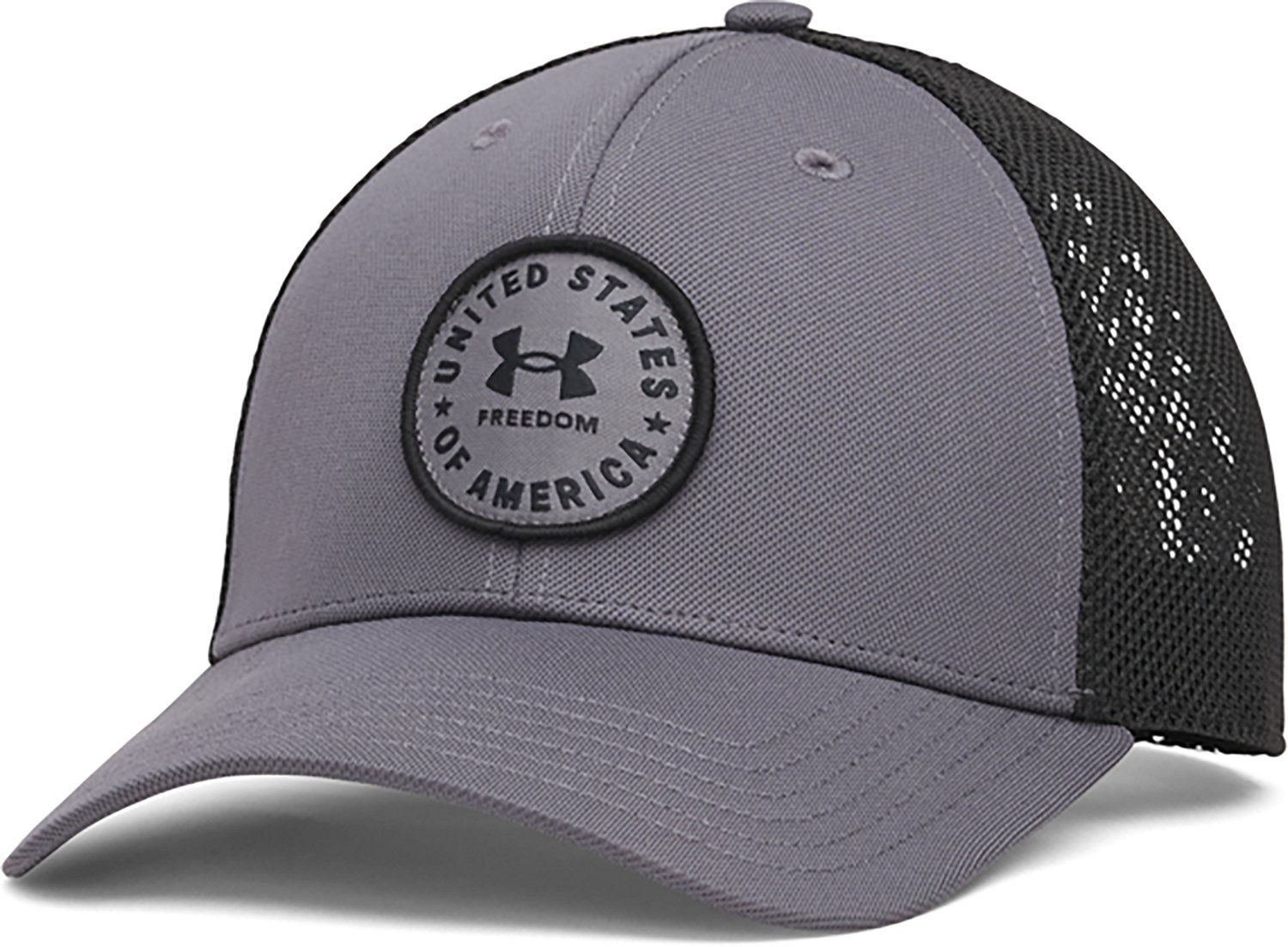 Under Armour Men's Freedom Mid Trucker Cap - view number 2