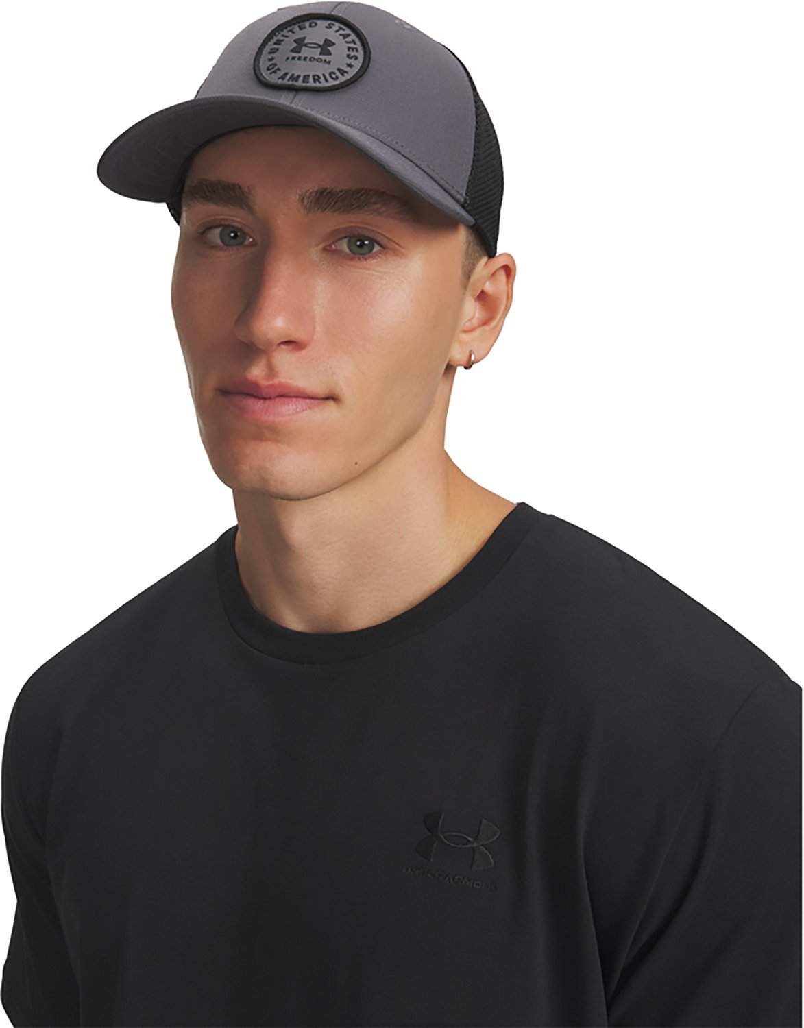 Under Armour Men's Freedom Mid Trucker Cap