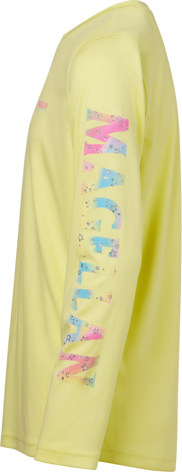 Magellan Outdoors Girls' Caddo Lake Logo Long Sleeve T-shirt                                                                     - view number 2