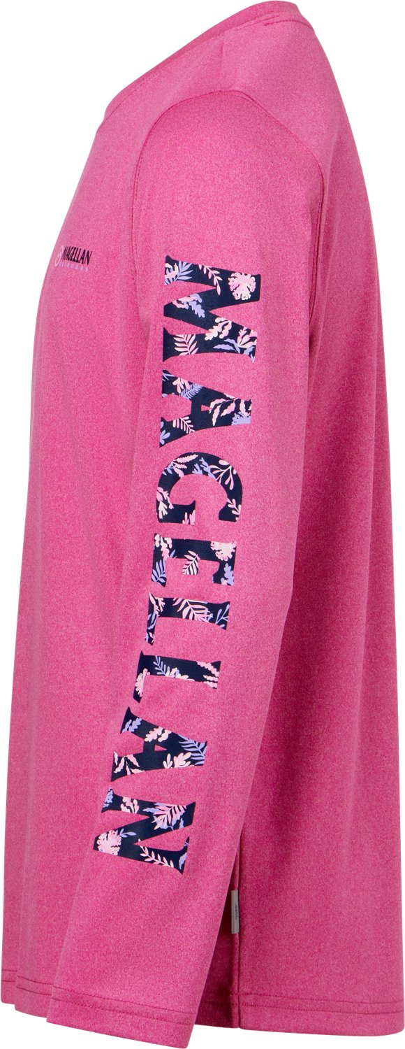Magellan Outdoors Girls' Caddo Lake Logo Long Sleeve T-shirt                                                                     - view number 5