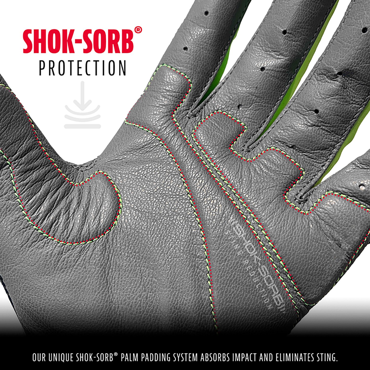 Franklin Youth Shok-Sorb Neo Series Batting Gloves - view number 3