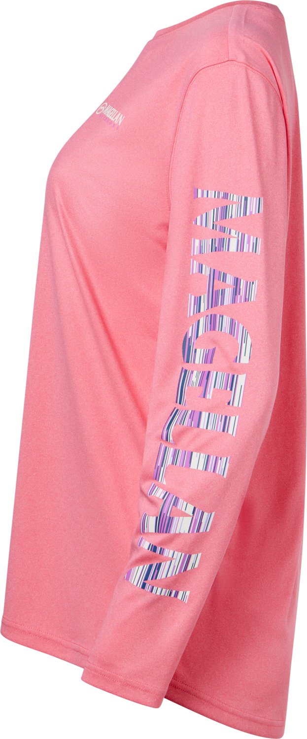 Magellan Outdoors Women's Caddo Lake Logo Long Sleeve T-Shirt - view number 4