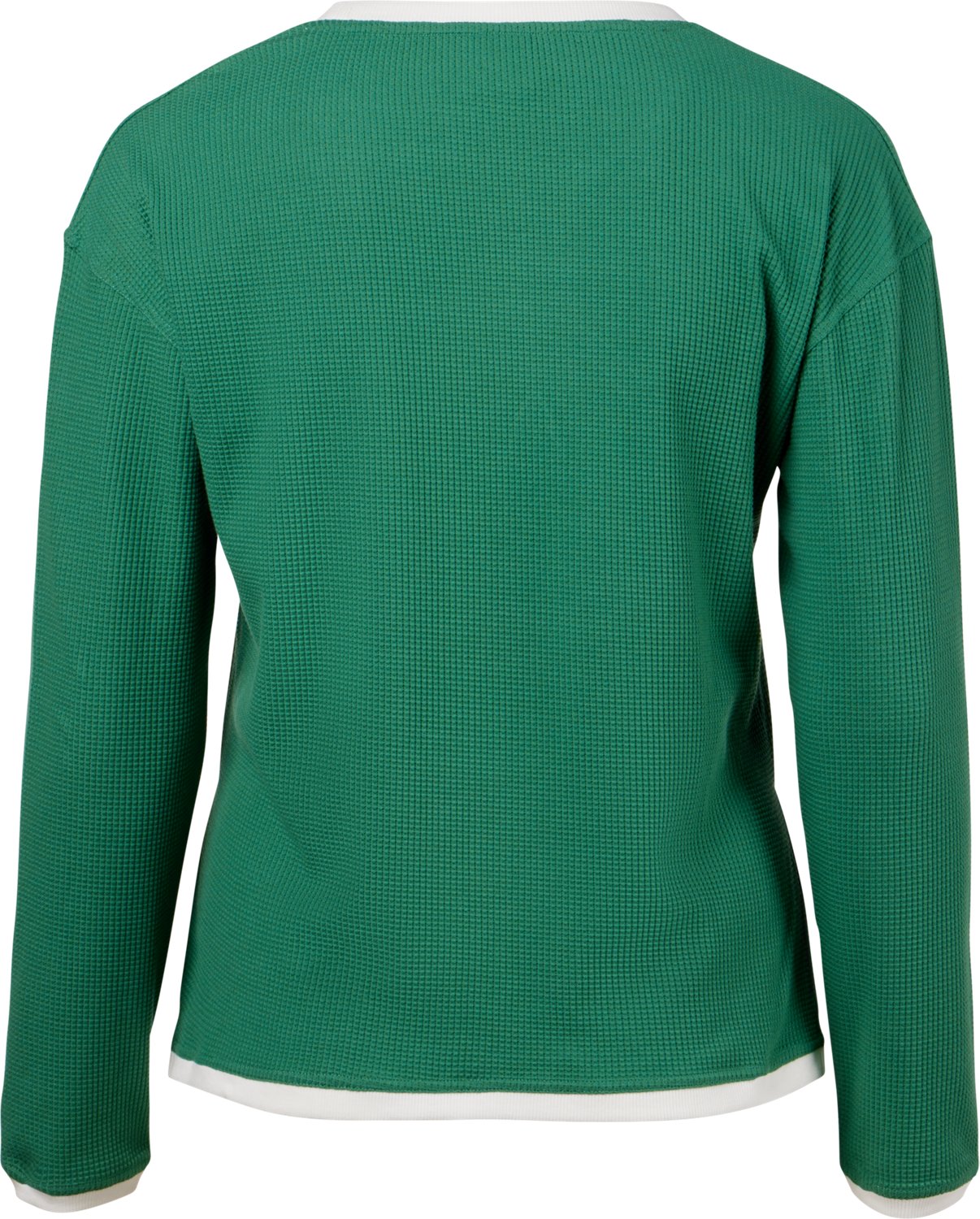 Jadelynn Brooke Women's Embossed Effortless Long Sleeve Crew Graphic Pullover - view number 8