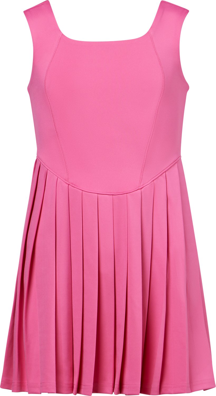 BCG Girls' Tennis Swing Pleated Cami Dress
