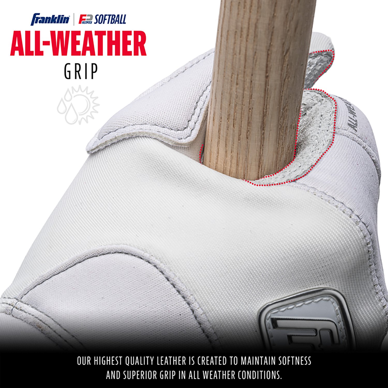Franklin All-Weather Fast-Pitch Gloves - view number 4