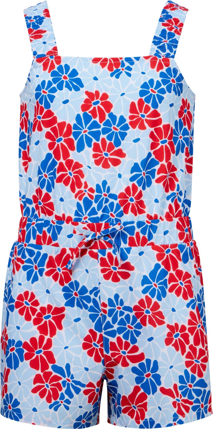 Magellan Outdoors Girl's Caddo Lake Printed Romper