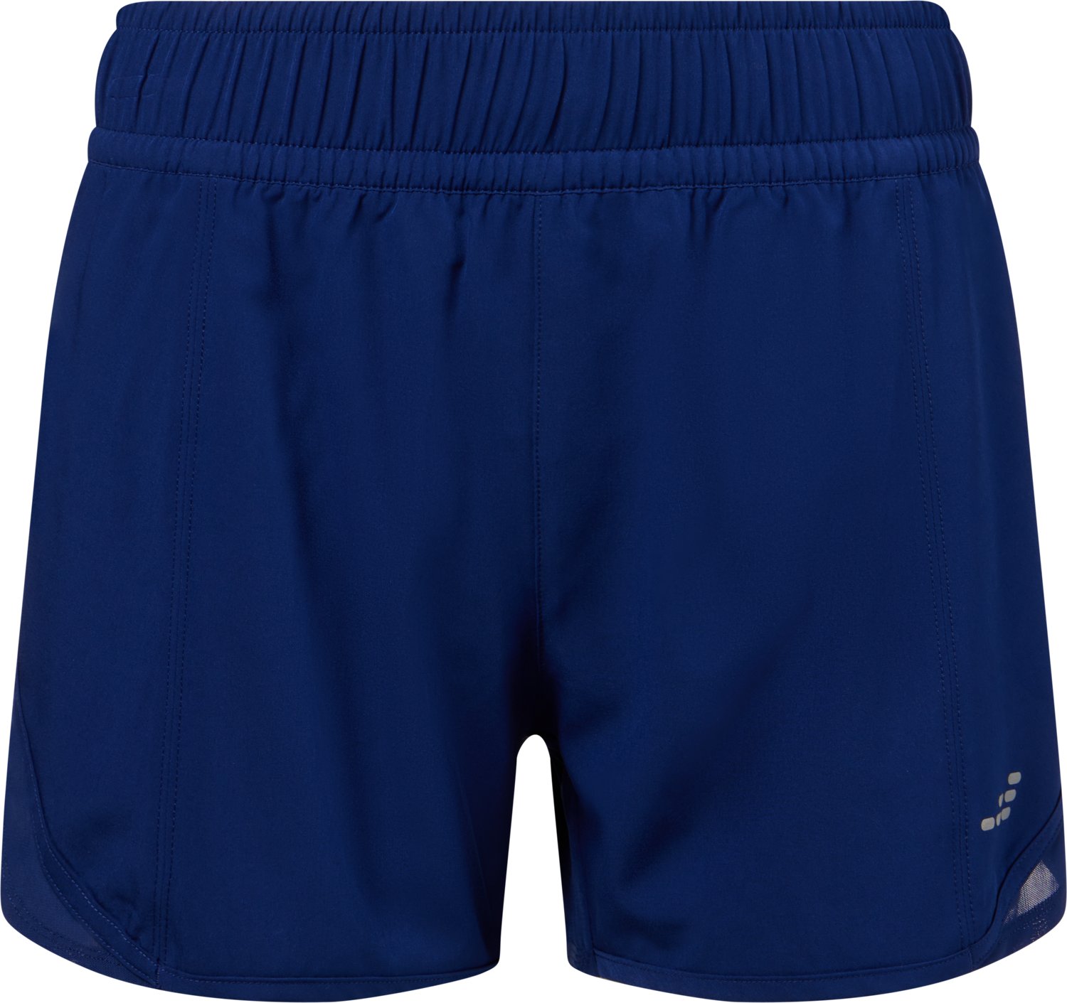 BCG Women's Run Petal Hem Mesh Shorts 3..5 in