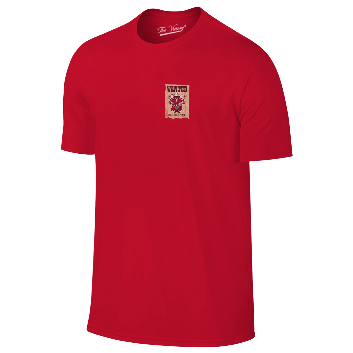 WILDCAT RETRO Men's Texas Tech University 2025 CFP Bound Wanted Short Sleeve T-Shirt - view number 2