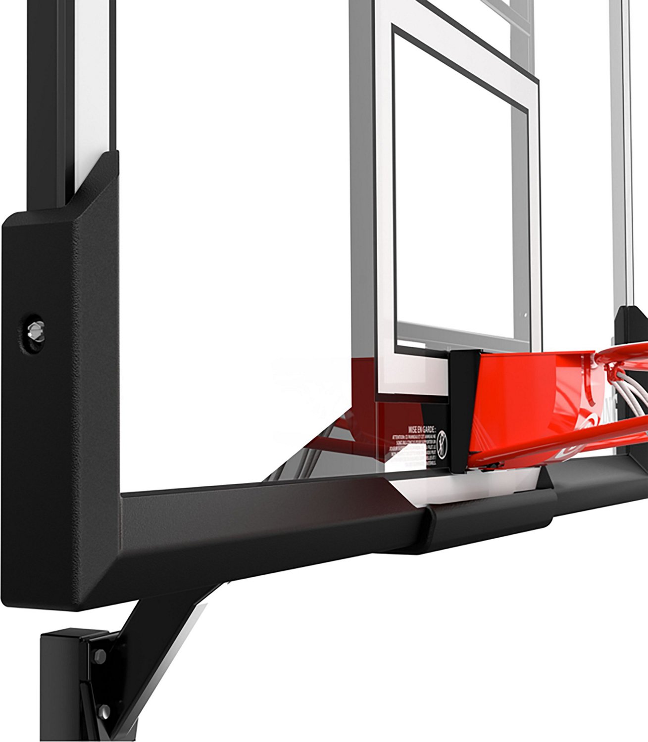 Spalding Momentous EZ Assembly 60 in. Acrylic Portable Basketball System - view number 7