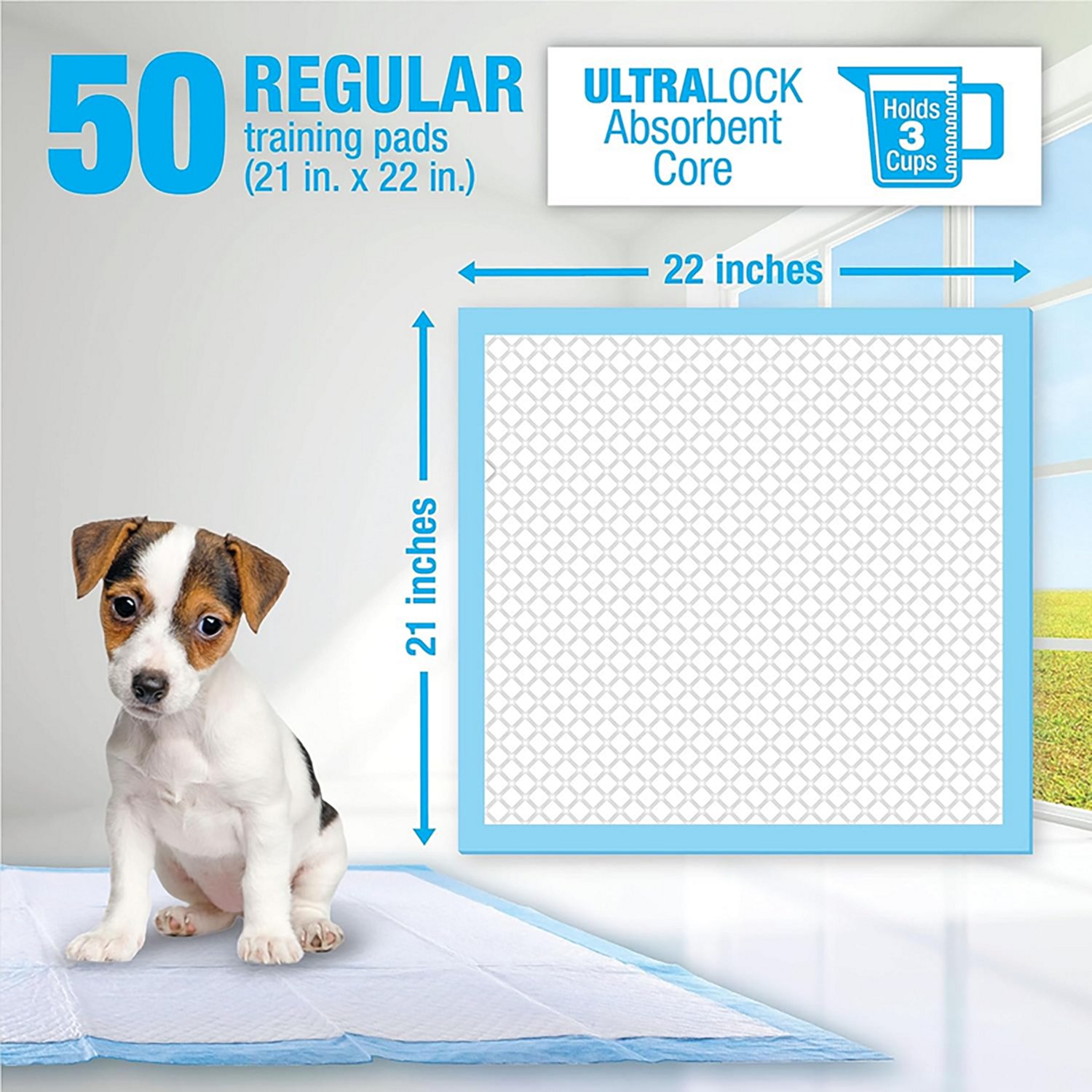 Ruffin' It Lil Squirts Training Pads 50-Pack