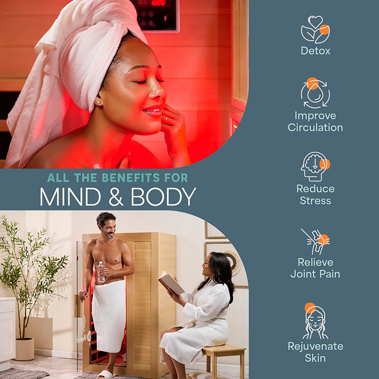 Lifepro RejuvaCare Cozy Infrared Sauna - view number 5