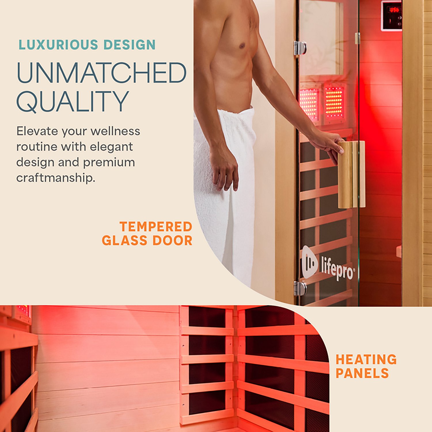Lifepro RejuvaCare Cozy Infrared Sauna - view number 8