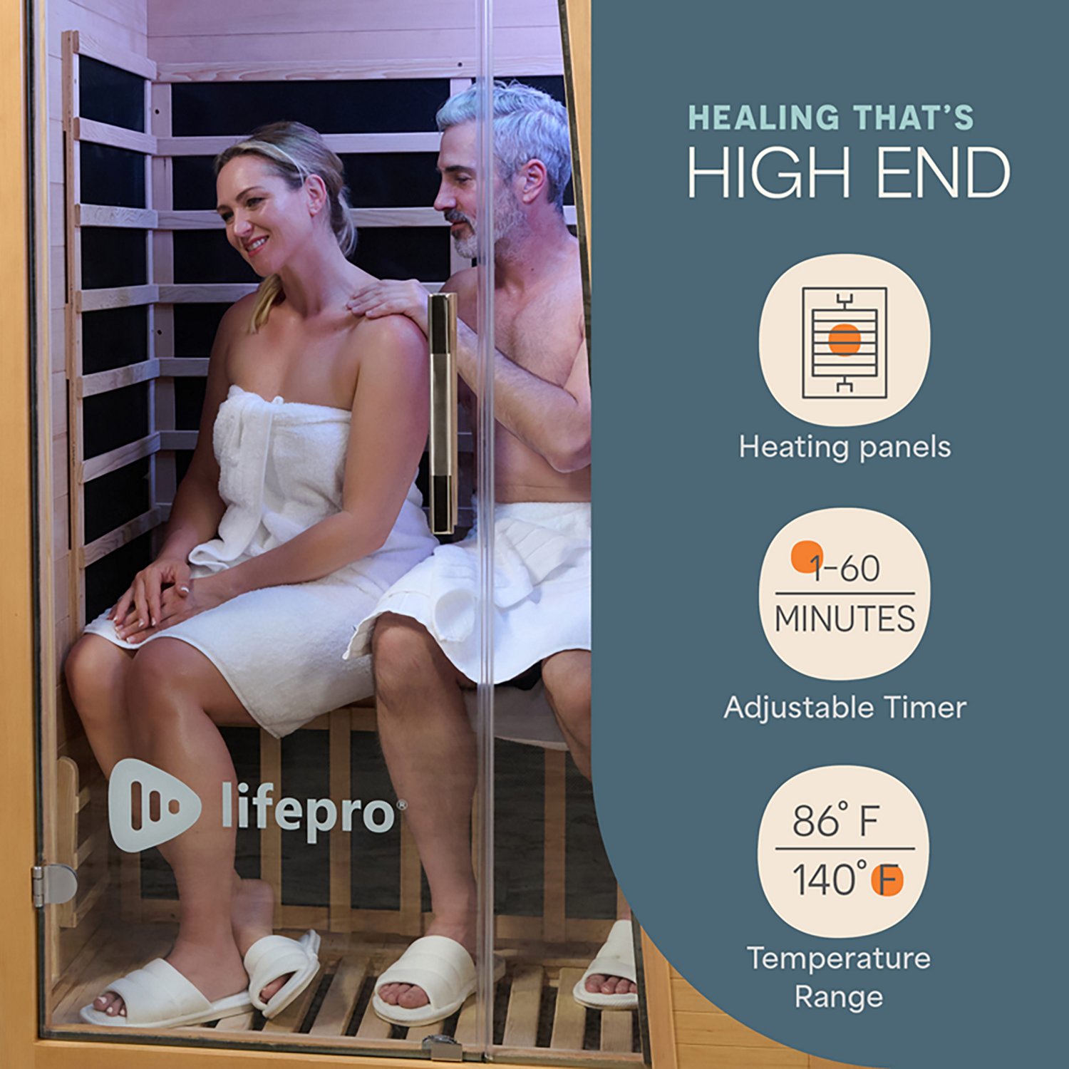 Lifepro RejuvaCure 2-Person Far Infrared Sauna - view number 6