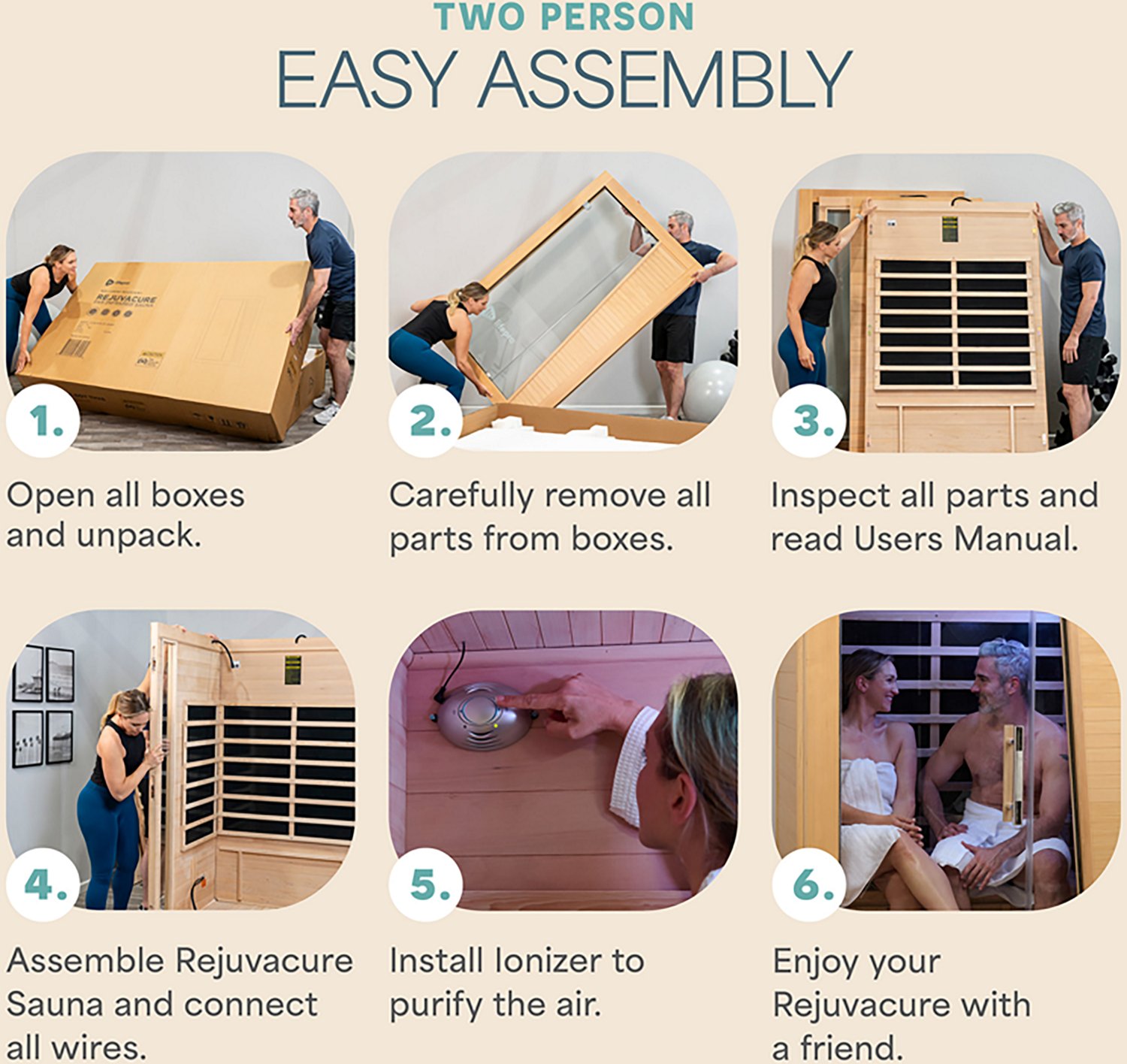 Lifepro RejuvaCure 2-Person Far Infrared Sauna - view number 8