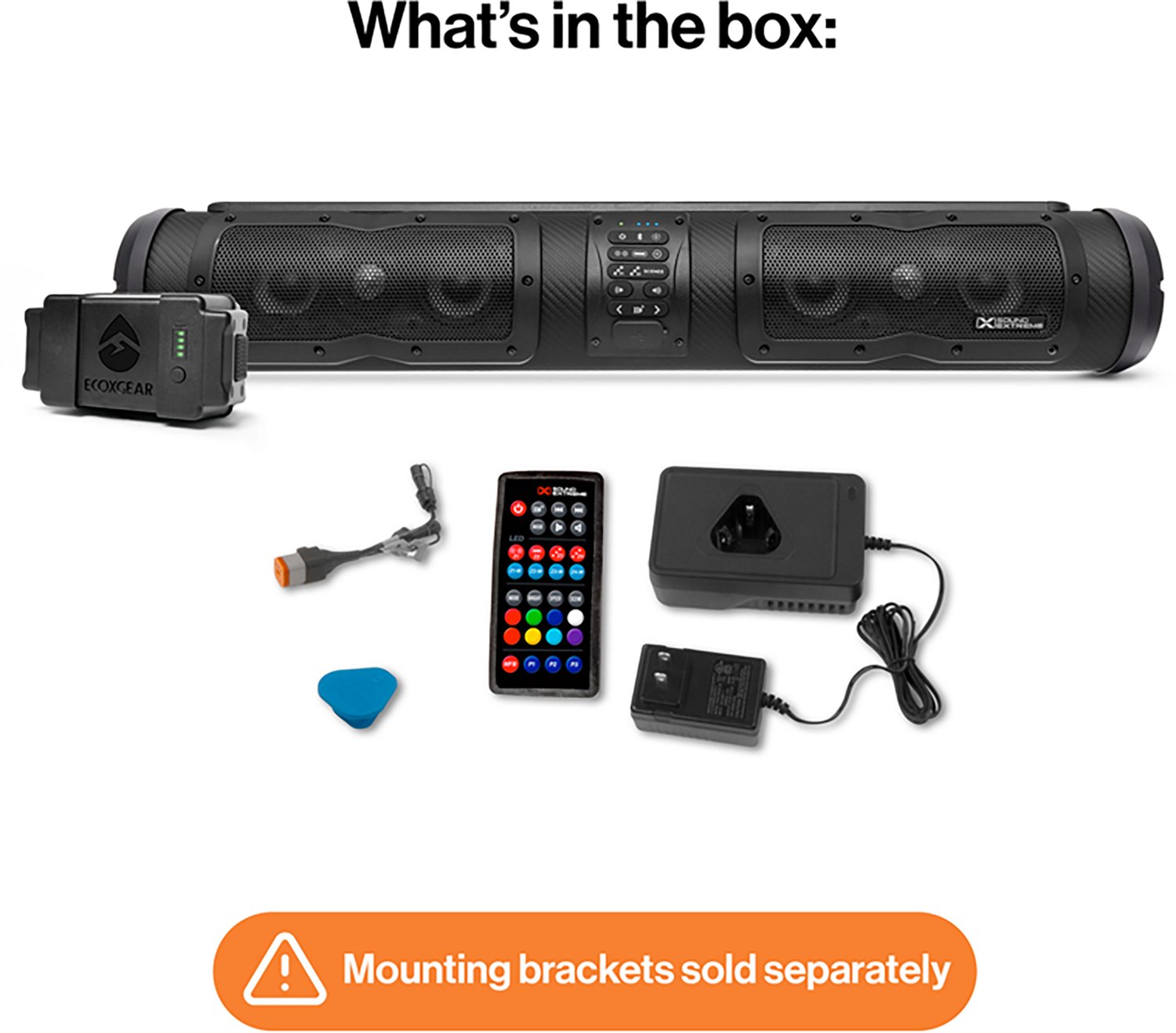 ECOXGEAR SEB28 SoundExtreme Elite 28 in Waterproof Sound Bar - view number 7