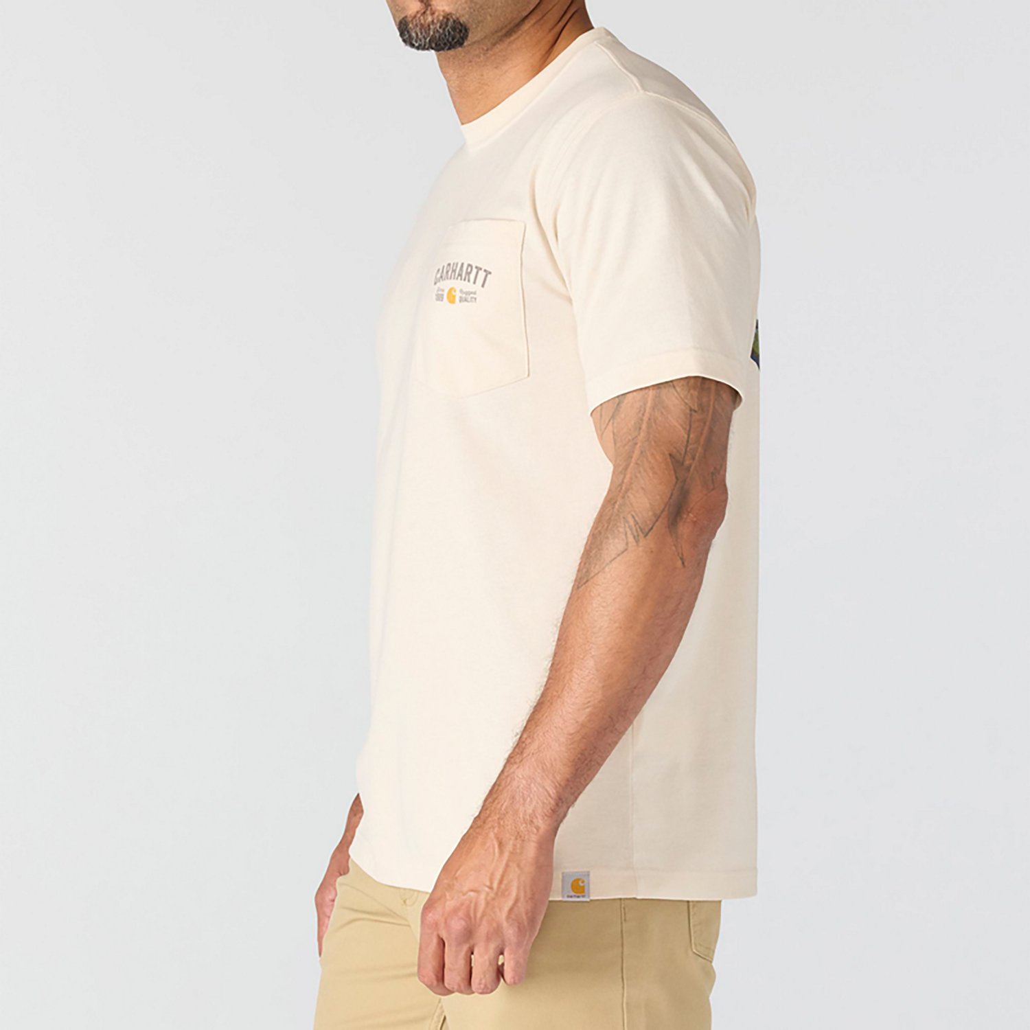 Carhartt Men's Irvine Relaxed Texas Outdoor T-shirt - view number 3