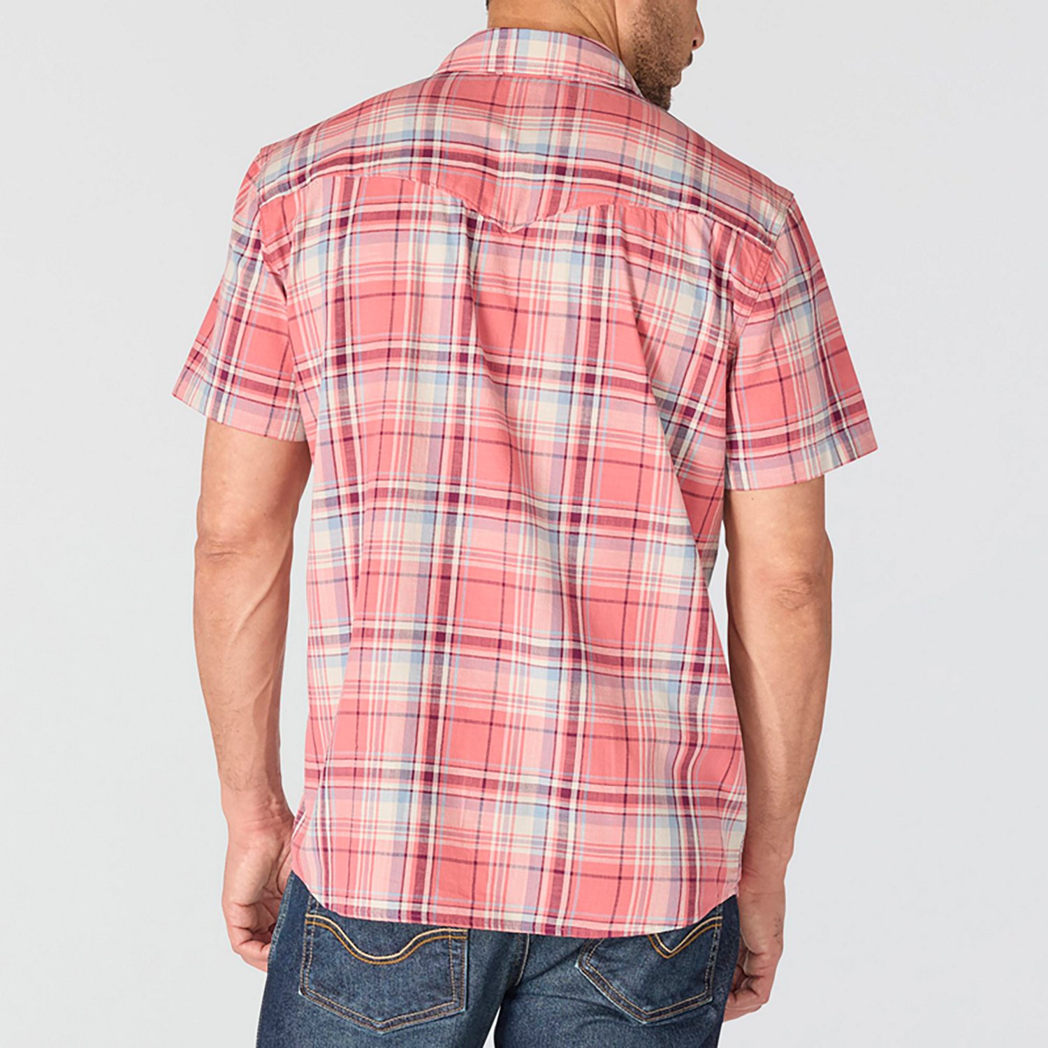 Carhartt Men's Montana Bozeman Relaxed Short Sleeve Plaid Shirt - view number 2