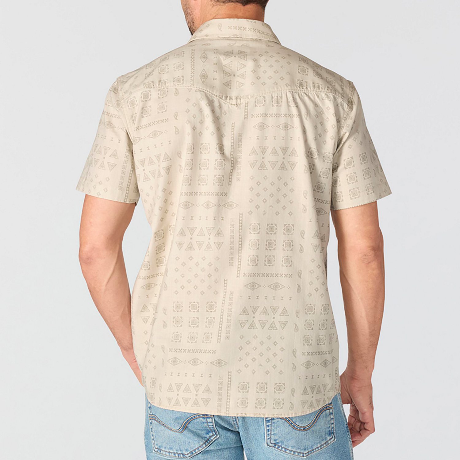 Carhartt Men's Montana Bozeman Relaxed Short Sleeve Bandana Print Shirt - view number 2