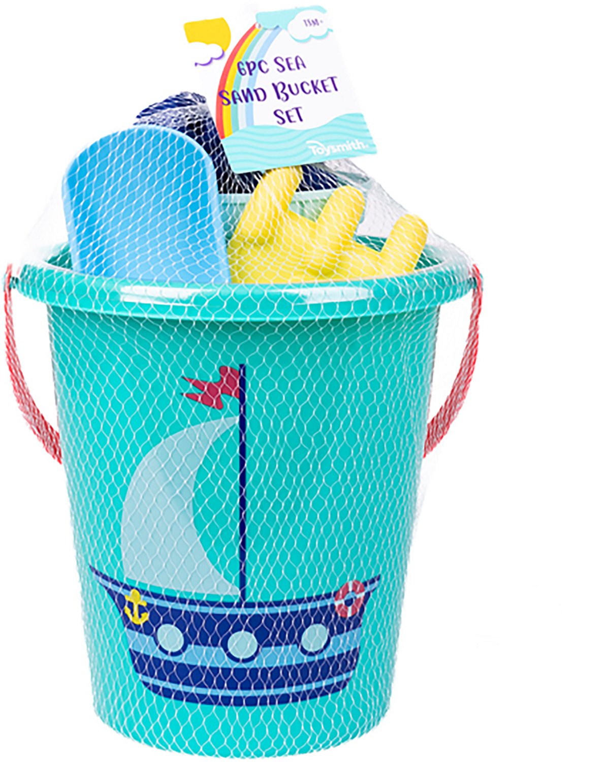 Toysmith Ship Sand Bucket 6-Piece Set - view number 2