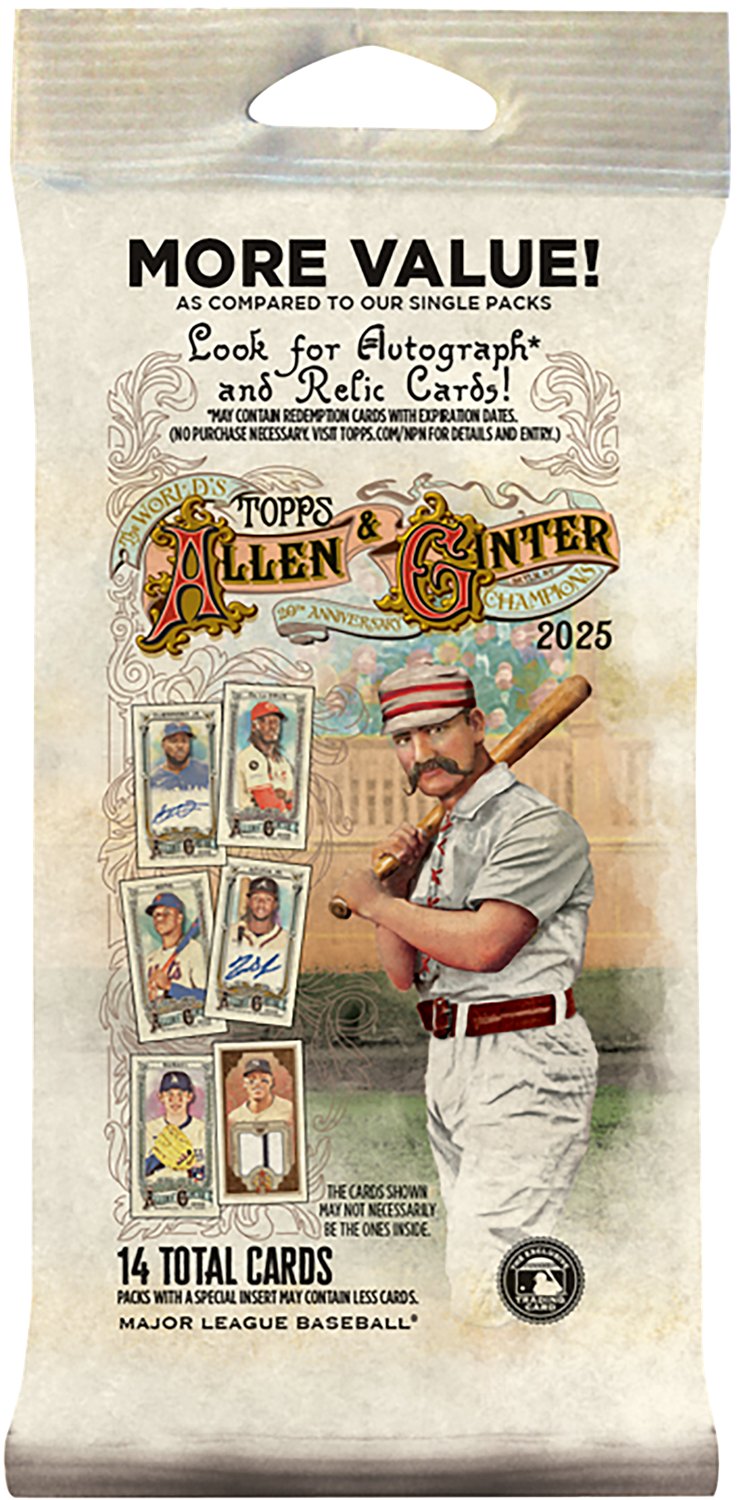 Topps 2025 Allen and Ginter Baseball Fat Pack