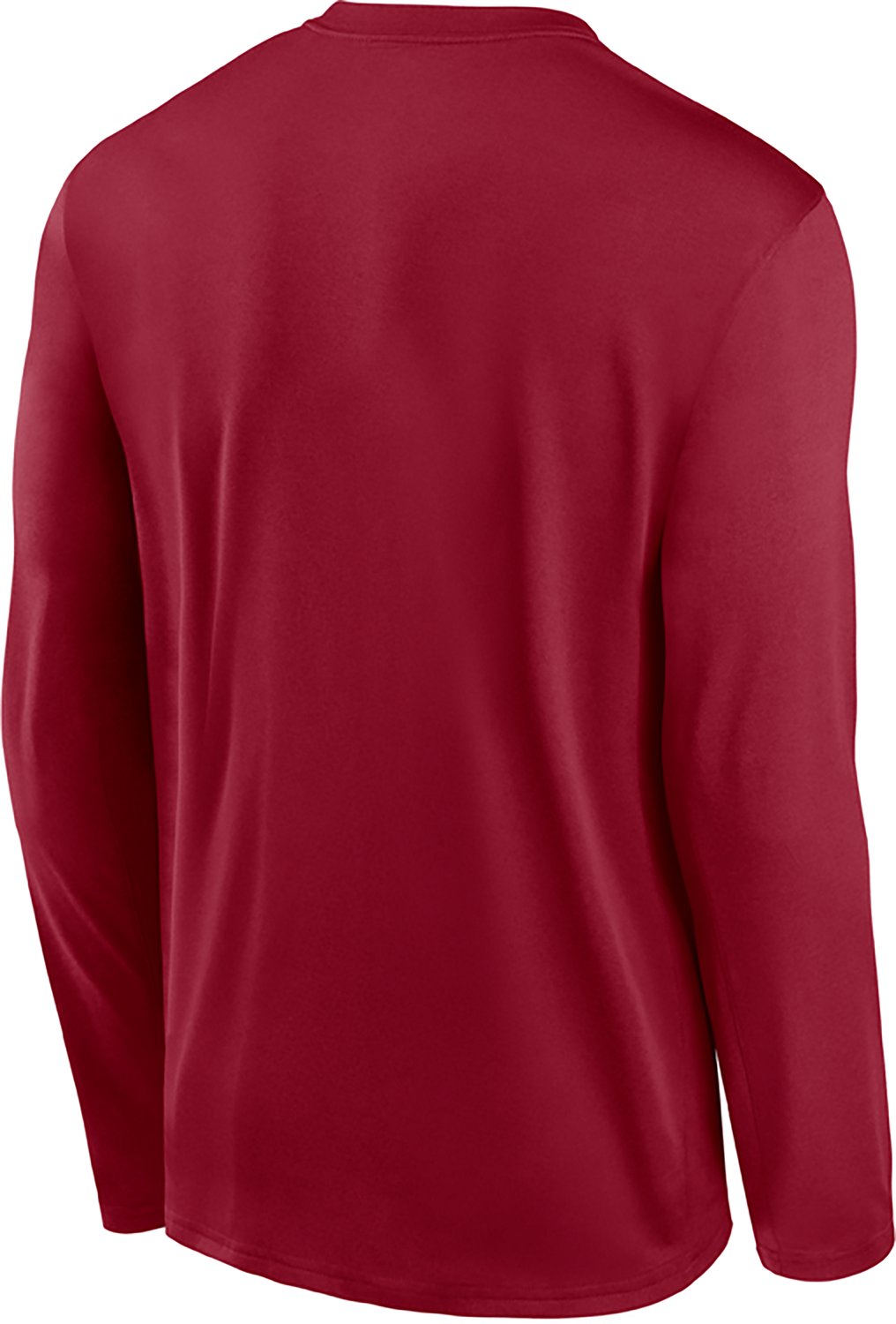 Jordan Men's Oklahoma Sooners Small Logo Dri-FIT Legend Long Sleeve T-shirt - view number 3