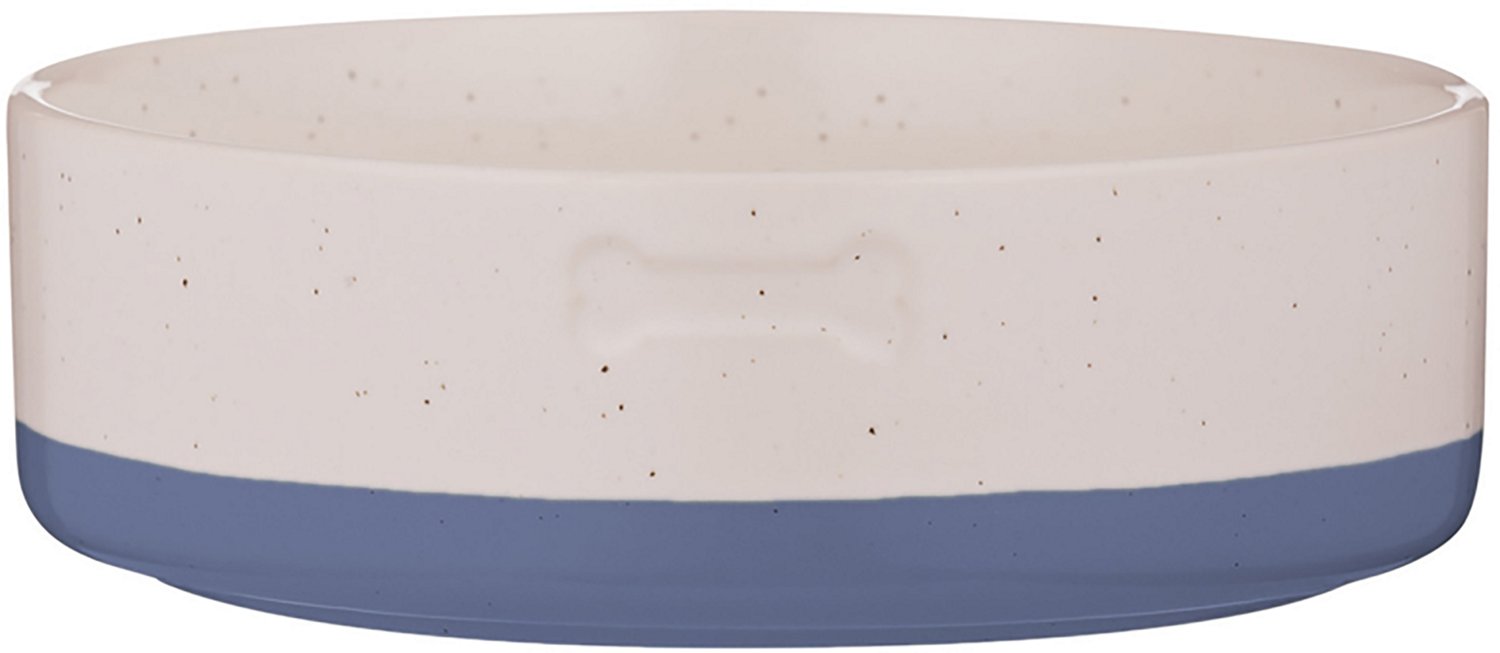 Mason Cash Speckle Dip Dog Bowl