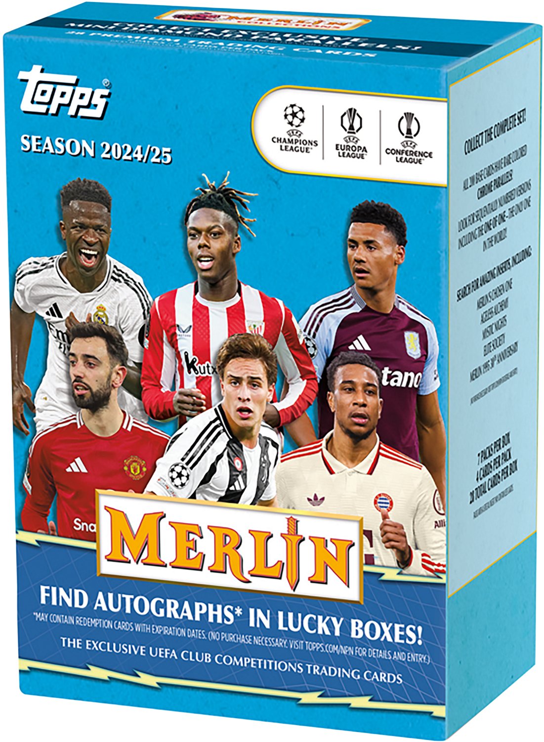 Topps Merlin 2025 UEFA Champions League Value Box