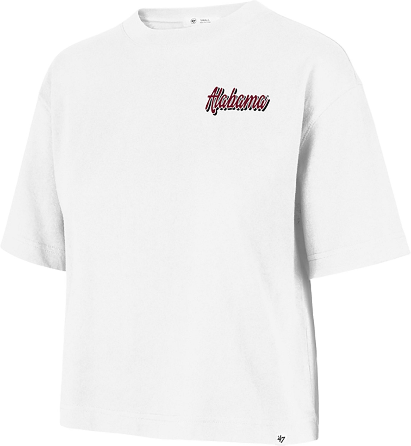 '47 Women's Alabama Crimson Tide Collage Script Reed City Short Sleeve T-shirt