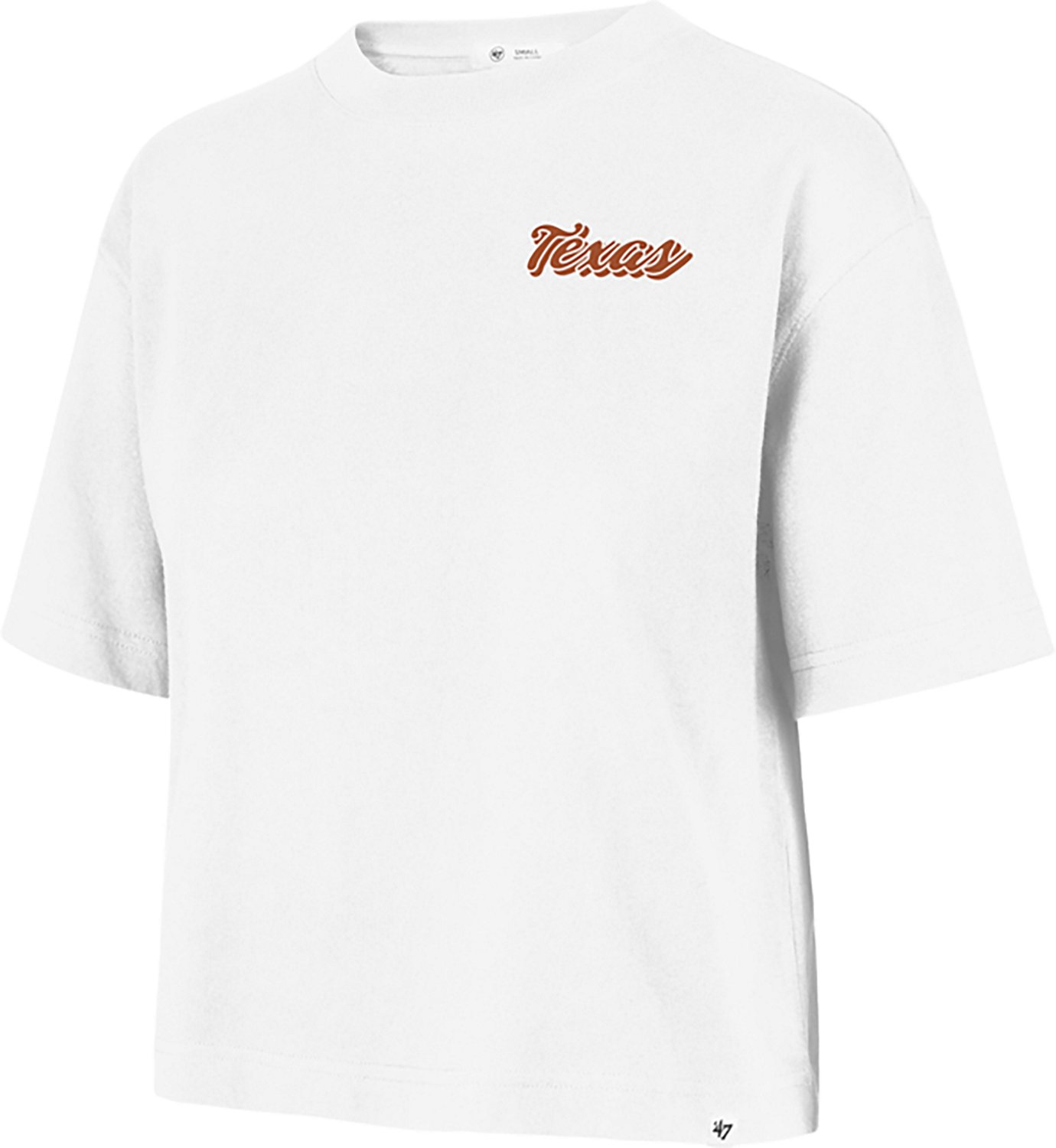 '47 Women's Texas Longhorns Collage Script Reed City Short Sleeve T-shirt