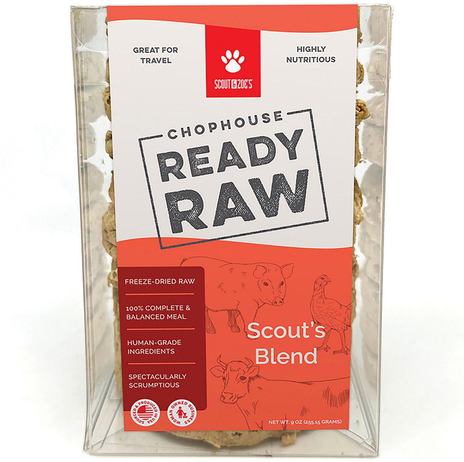 Scout & Zoe's Chophouse Ready Raw 9 oz Super Fly Bag