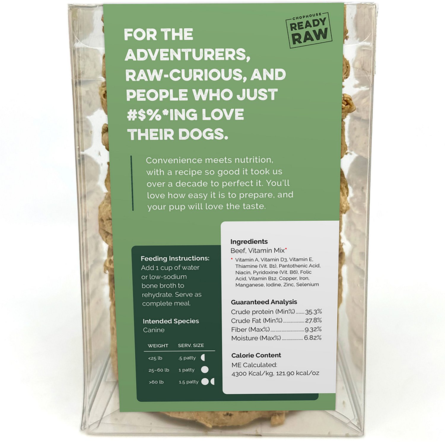 Scout & Zoe's Chophouse Ready Raw 9 oz Super Fly Bag