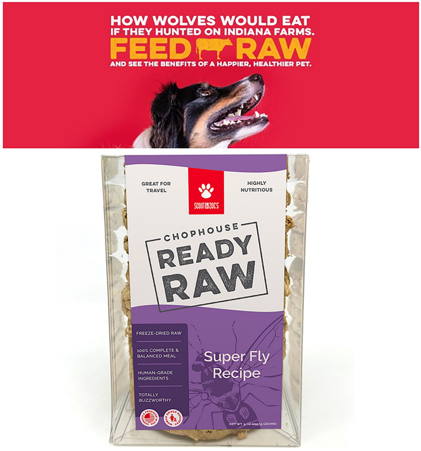Scout & Zoe's Chophouse Ready Raw 9 oz Super Fly Bag - view number 5
