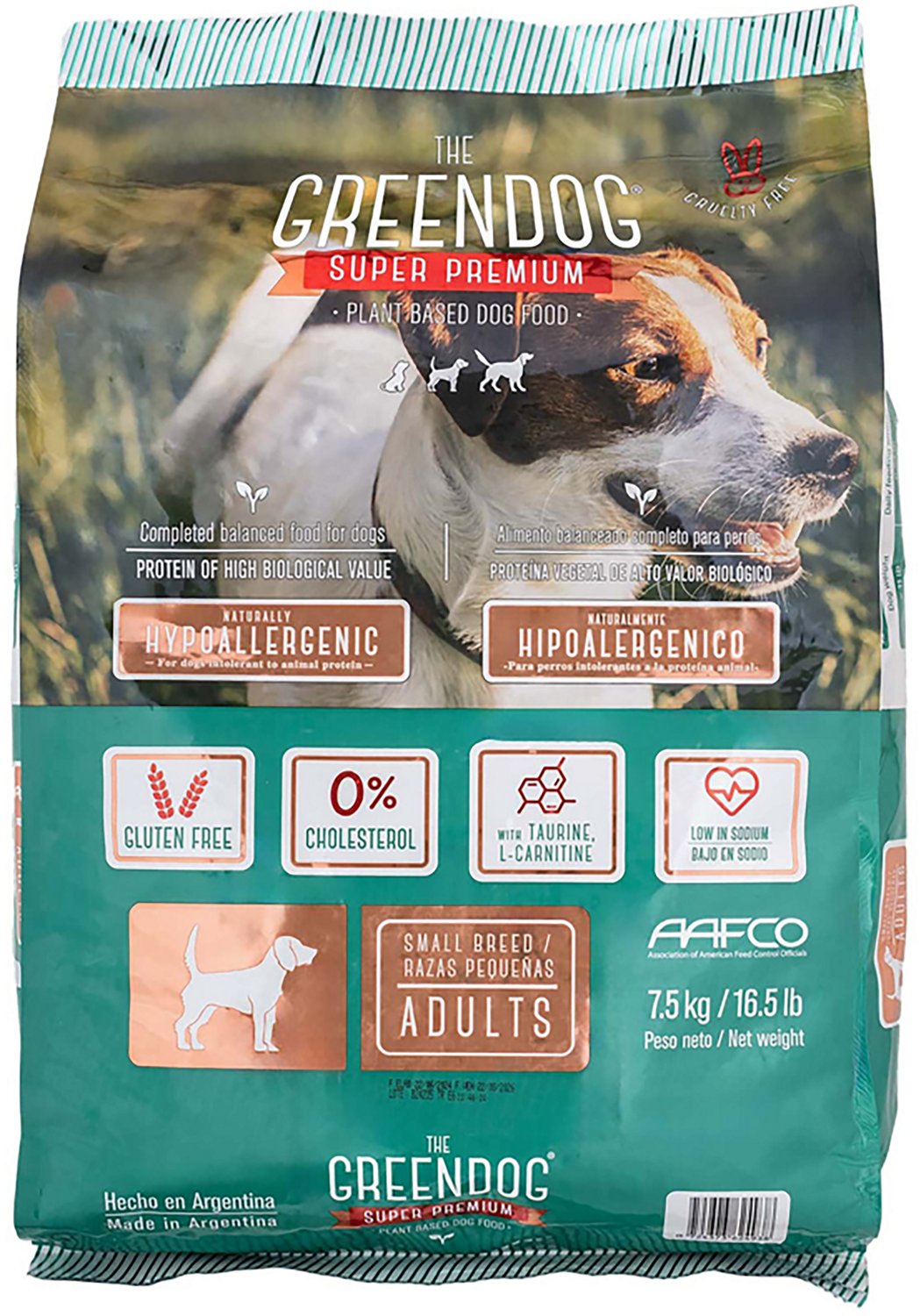The Green Dog Super Premium Puppies 16.5 lb Dog Food Bag