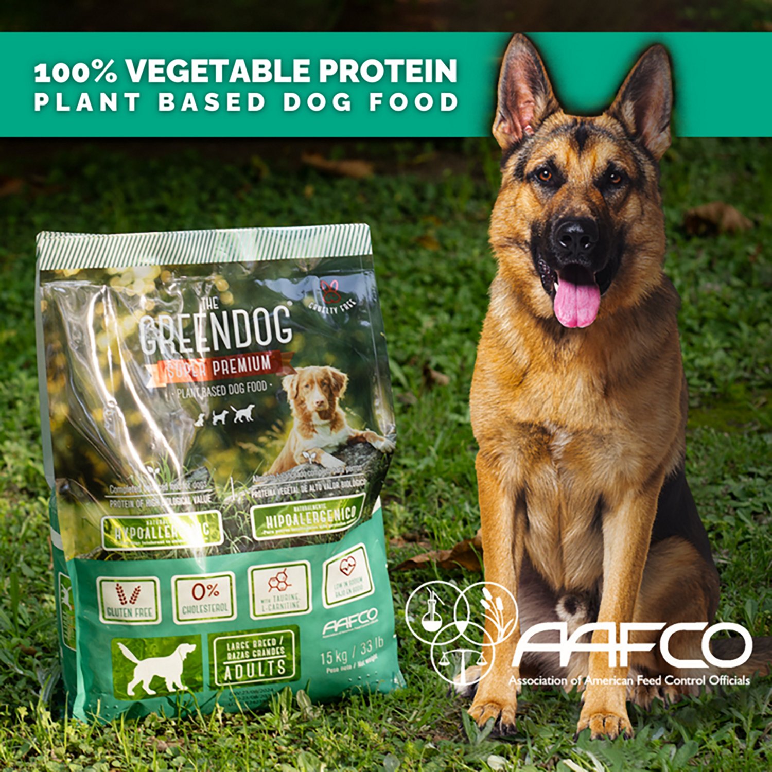 The Green Dog Super Premium Puppies 16.5 lb Food Bag