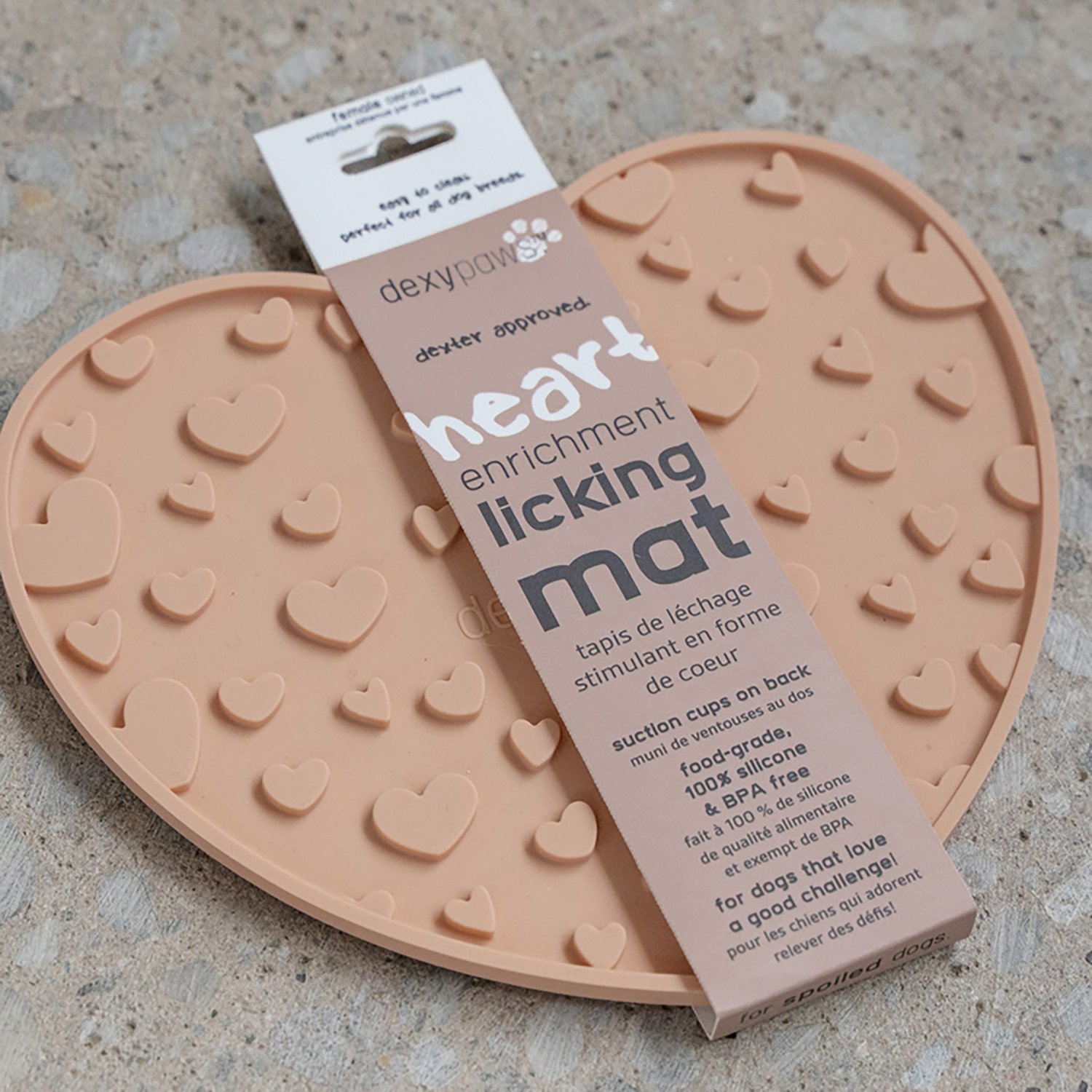 Dexypaws Heart Enrichment Lick Mat - view number 5