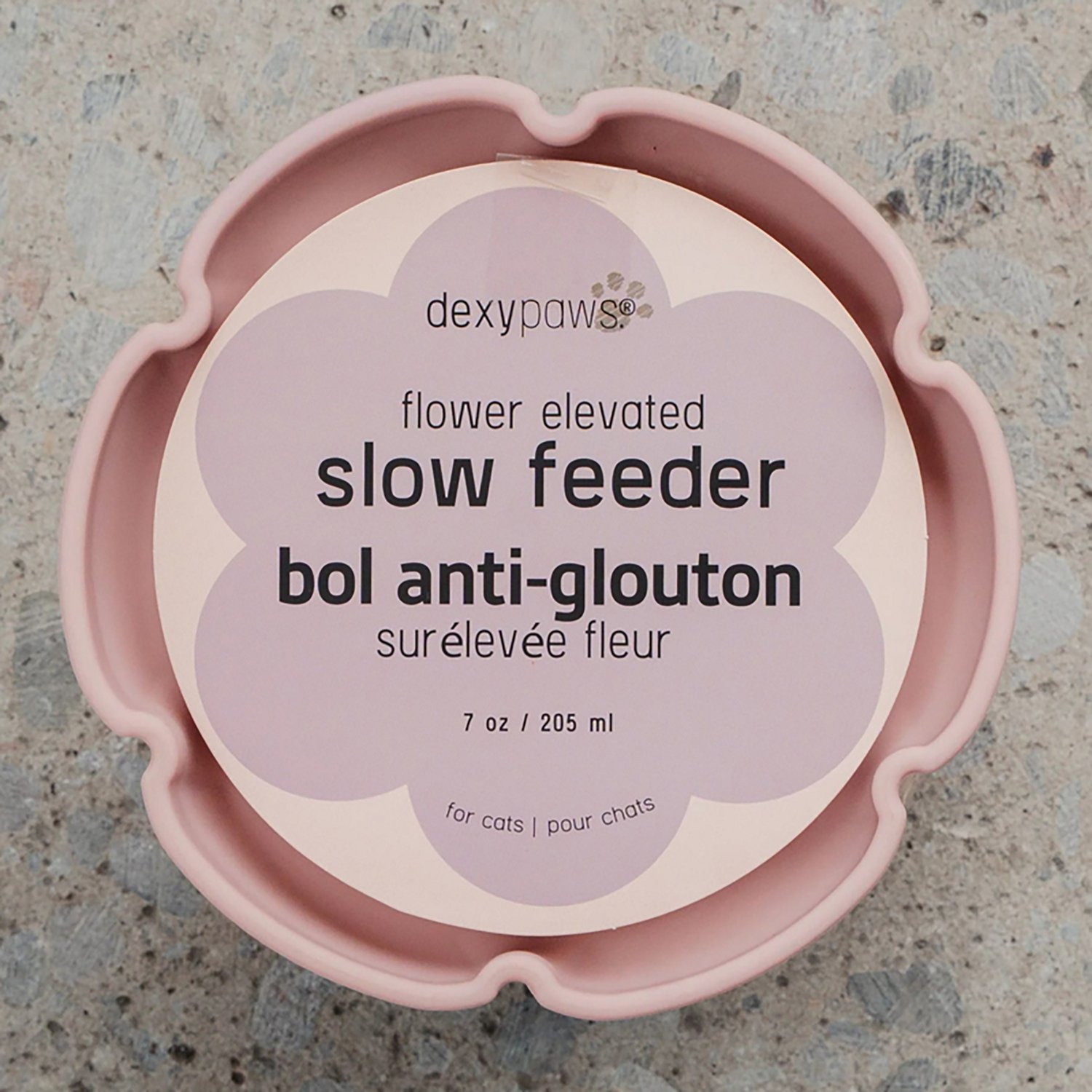 Dexypaws Flower Elevated Slow Feeder - view number 6