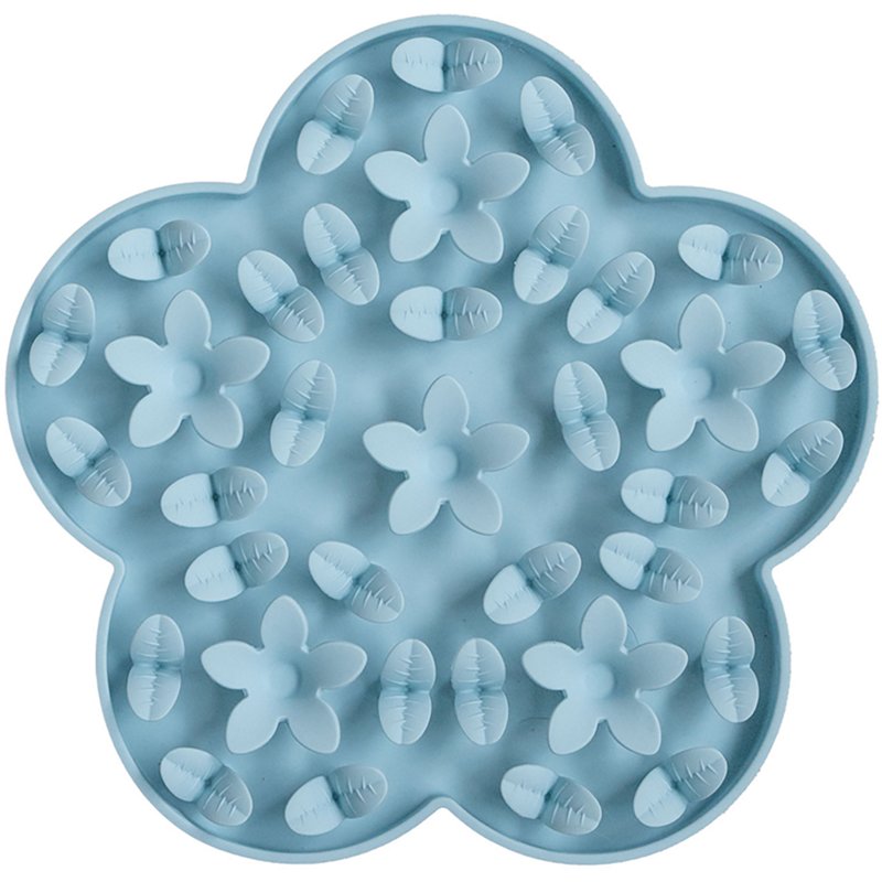 Flat River Group DexyPaws Sky Blue Flower Enrichment Snuffle Mat