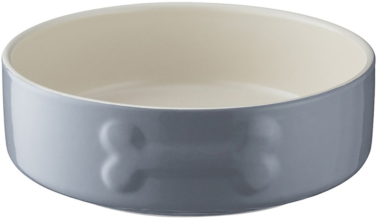 Mason Cash Embossed Bone Dog Bowl