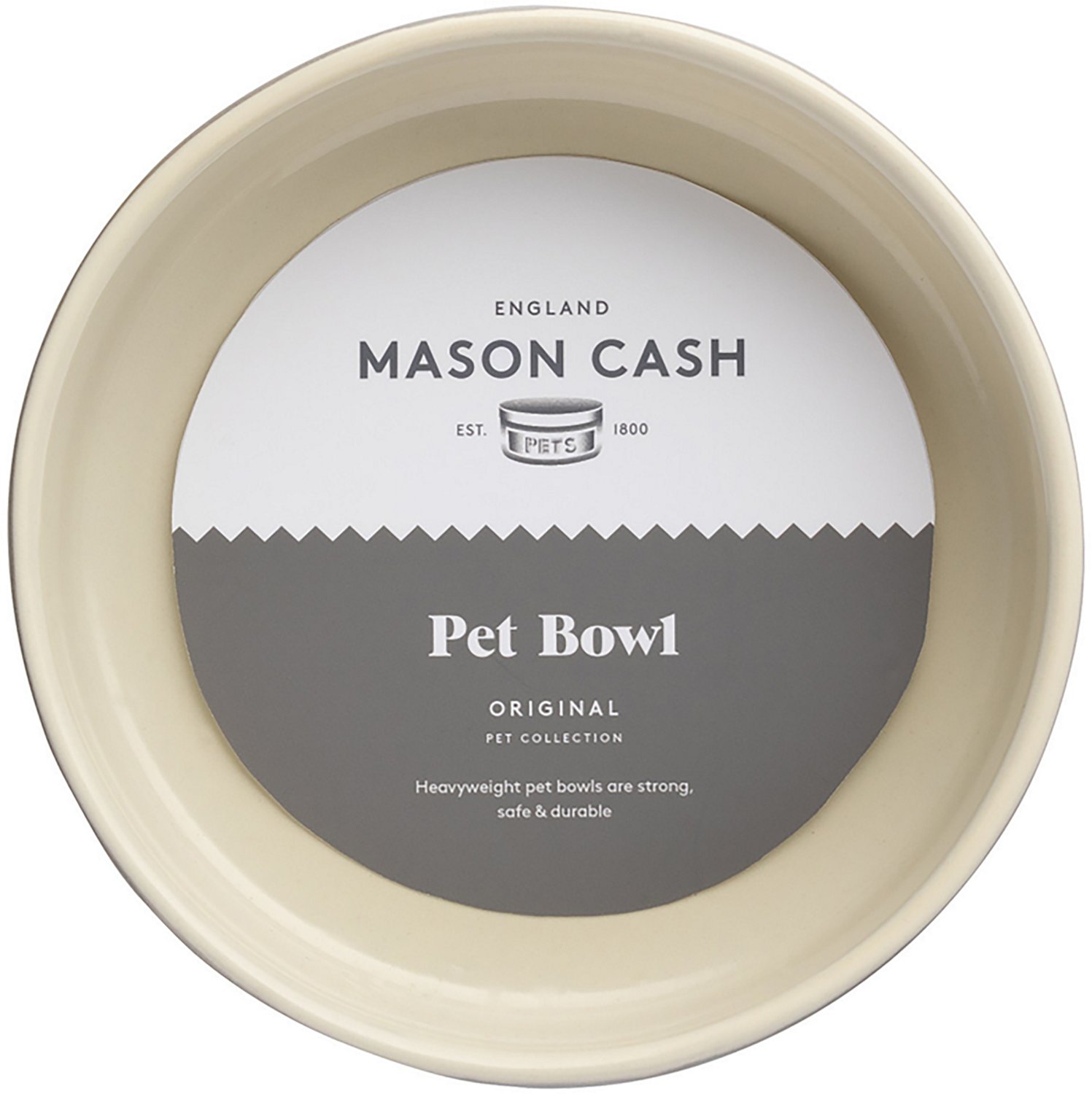 Mason Cash Embossed Bone Dog Bowl - view number 2