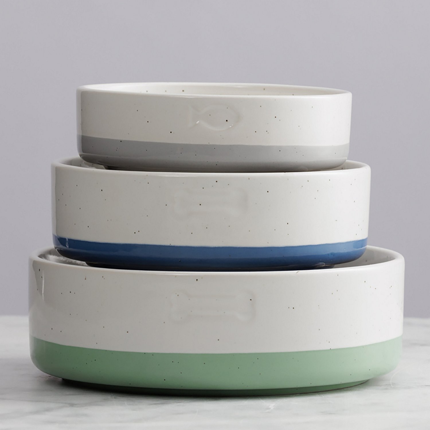 Mason Cash Speckle Dip Dog Bowl - view number 8