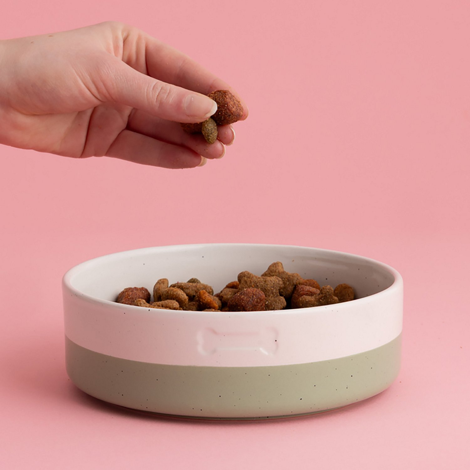 Mason Cash Speckle Dip Dog Bowl - view number 2