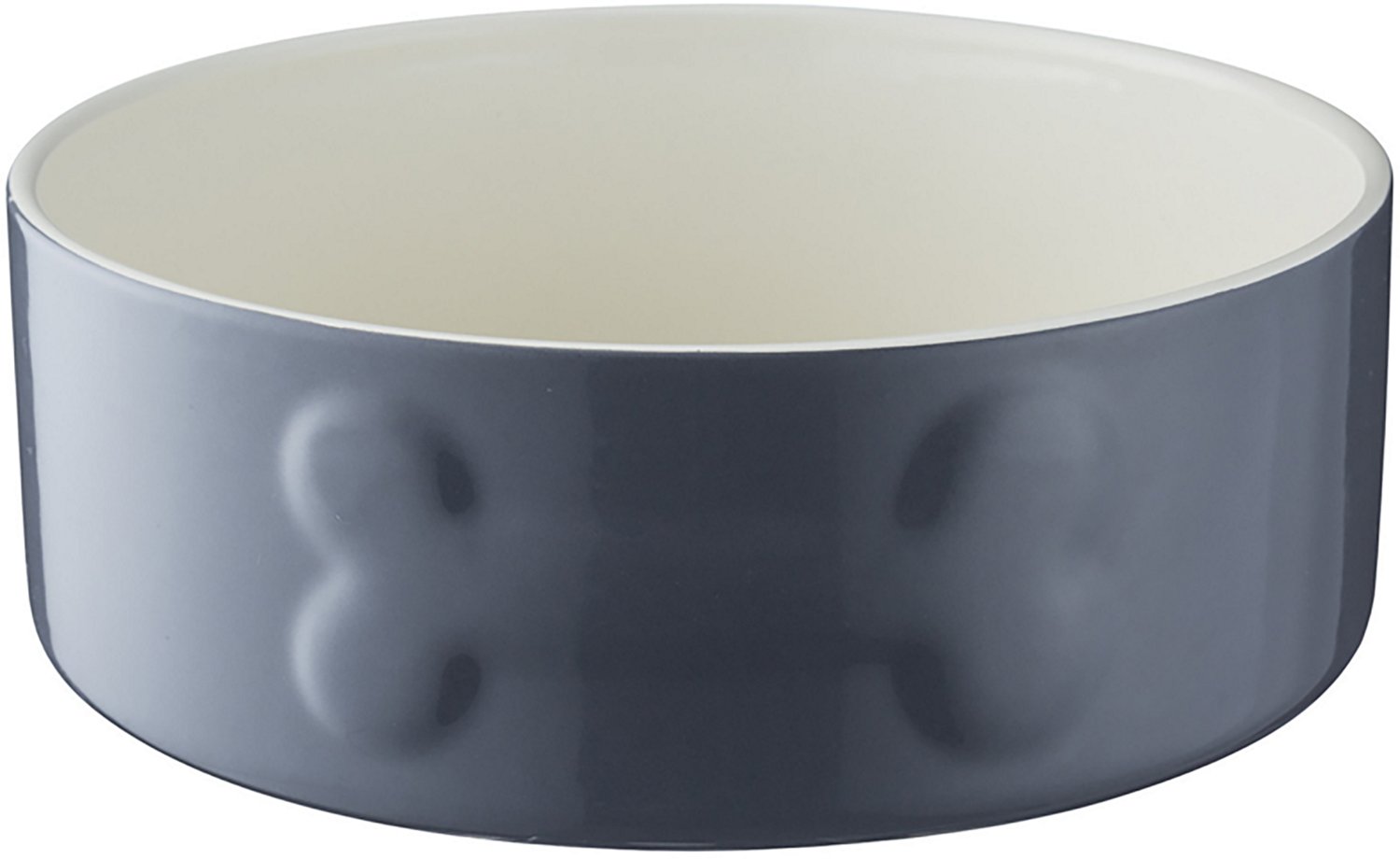 Mason Cash Embossed Bone Dog Bowl