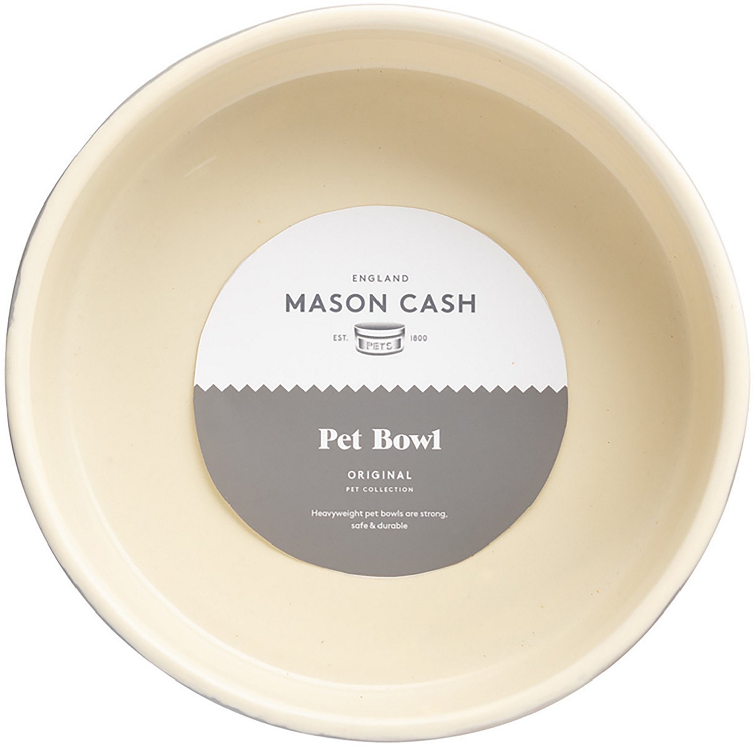 Mason Cash Embossed Bone Dog Bowl - view number 2
