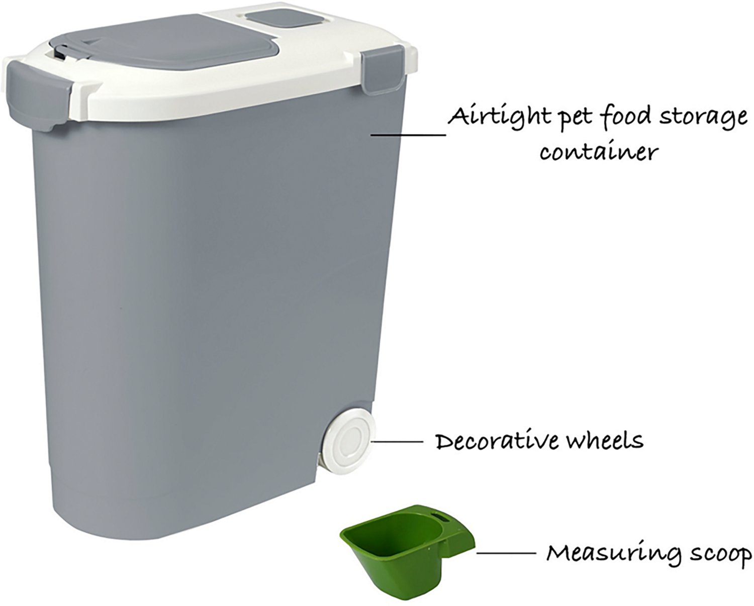 Ashfield & Harkness 36 qt Pet Food Storage Bin - view number 2