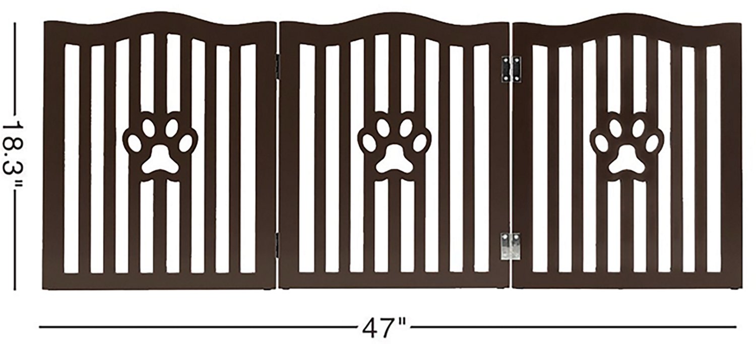 Trimate Wooden-Free Standing Pet Gate - view number 5