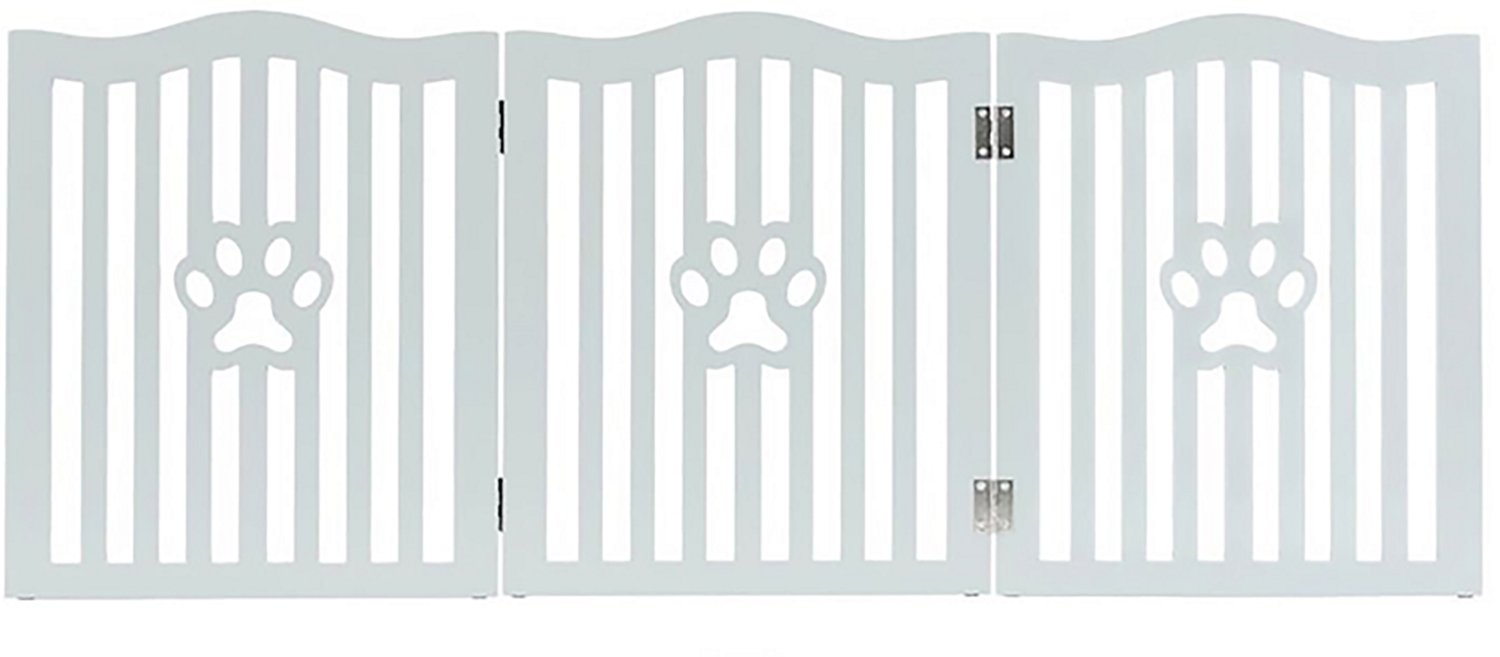 Trimate Wooden-Free Standing Pet Gate