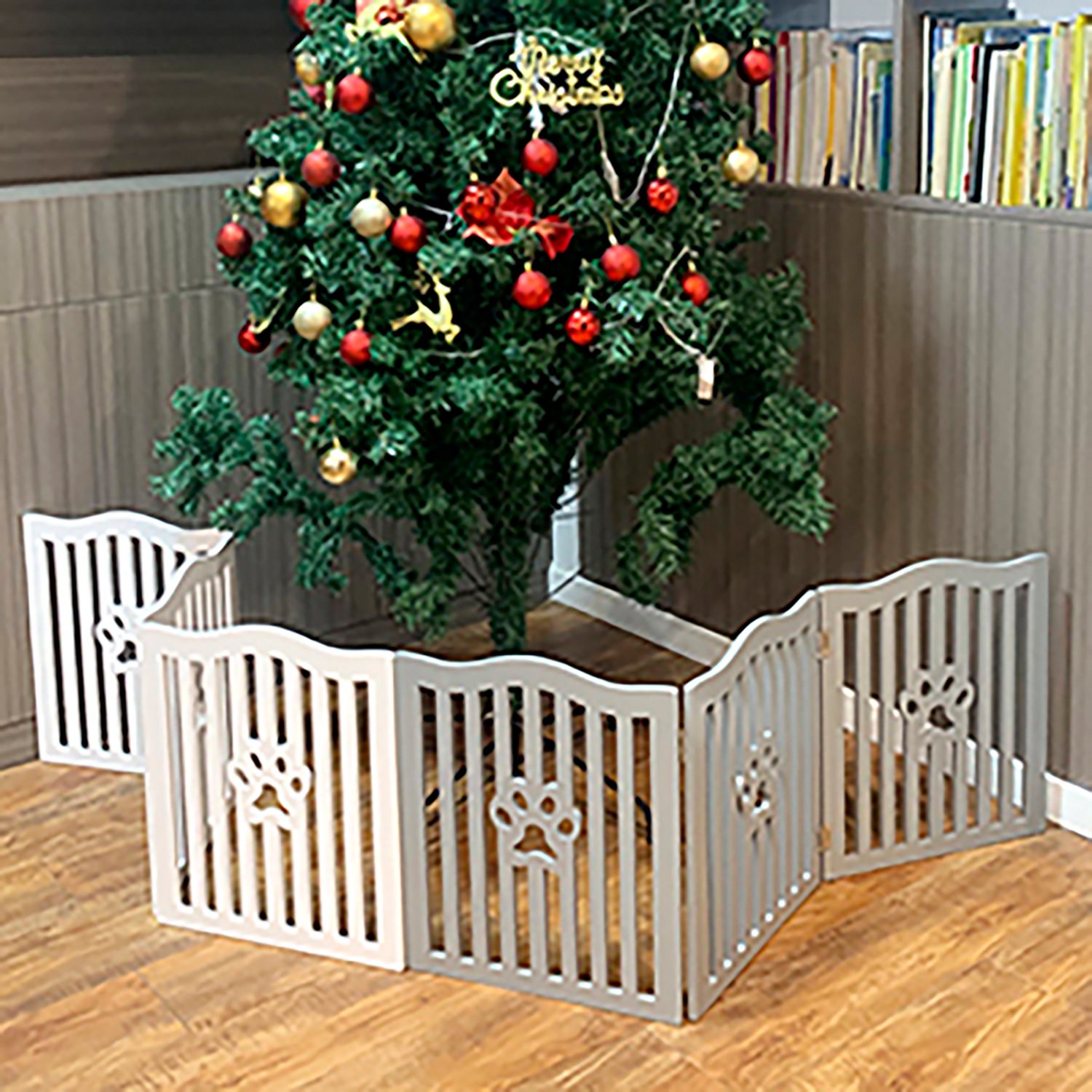 Trimate Wooden-Free Standing Pet Gate - view number 7