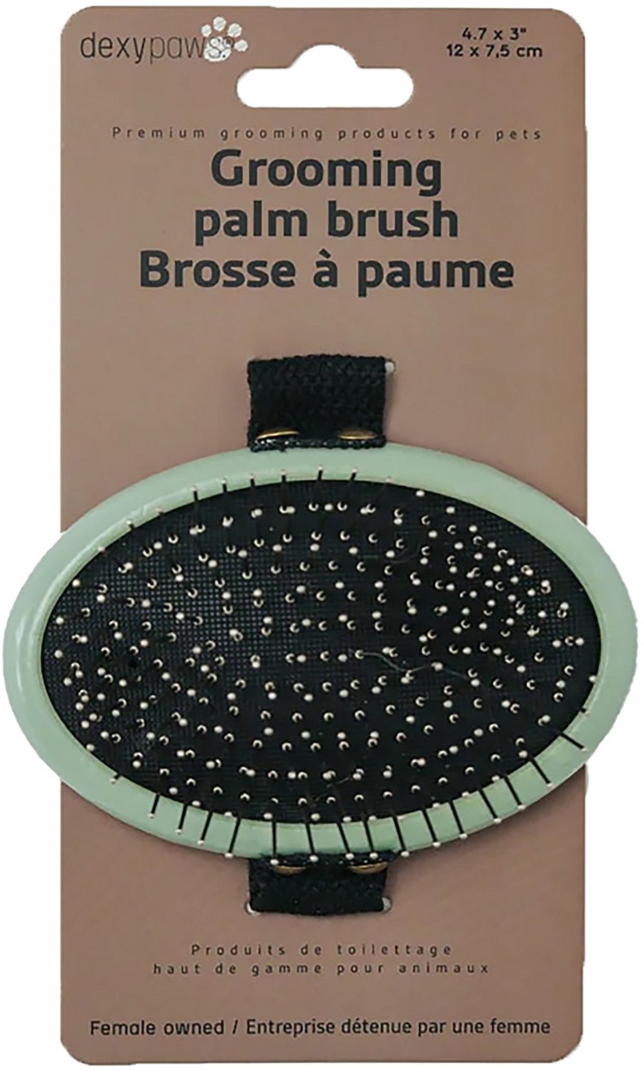 Dexypaws Pet Grooming Brush Palm